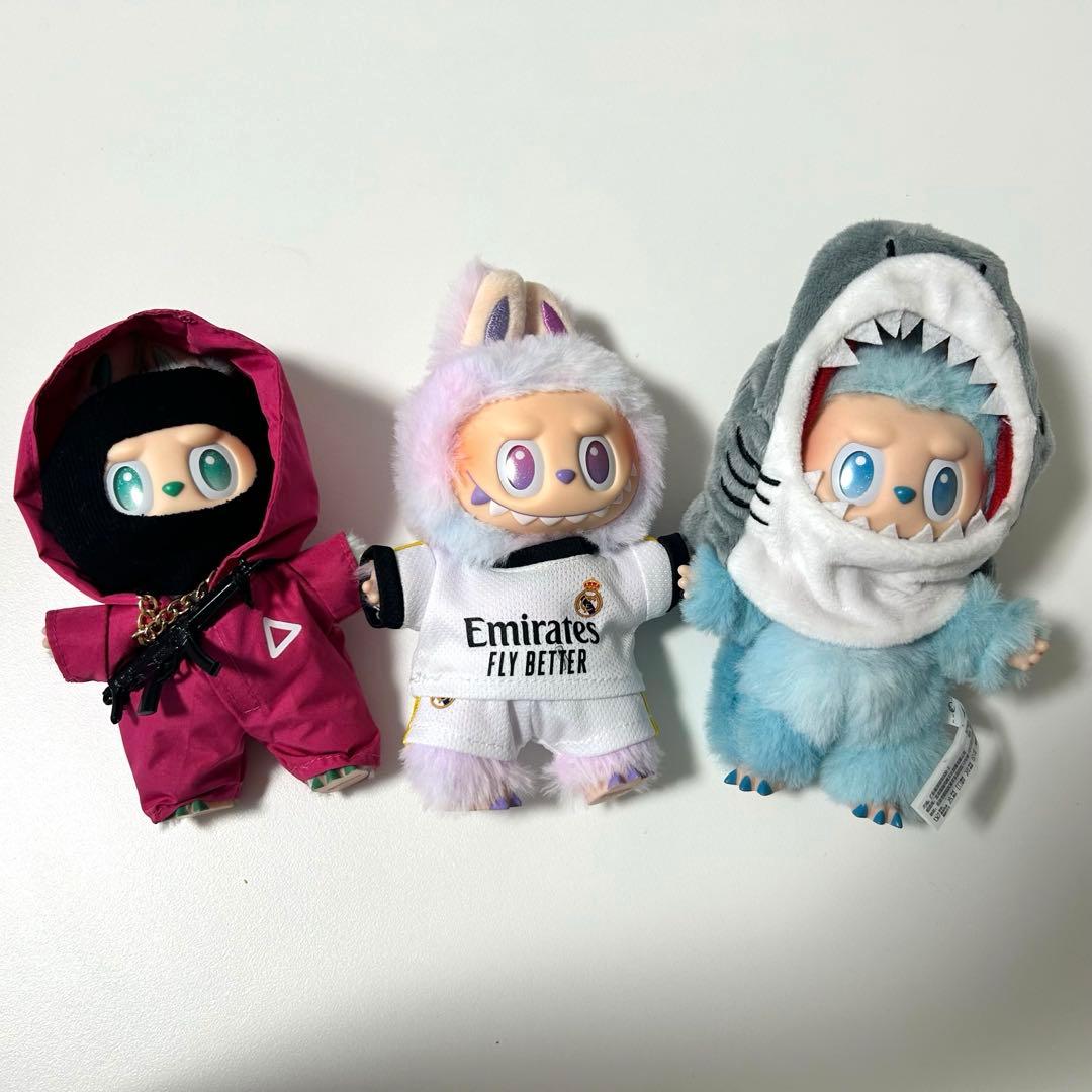 ラブブ　エナジー　3体セット　洋服付き POP MART（ポップマート） 【正規品保証・即発送】 THE MONSTERS Big
