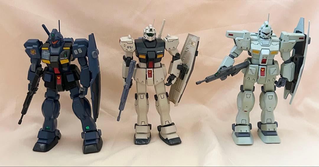 ガンプラ ３体セット(ジム)まとめ売り HG 1/144 ガンダムベース限定 ジム/ジムII/ジムIII セット − 商品情報