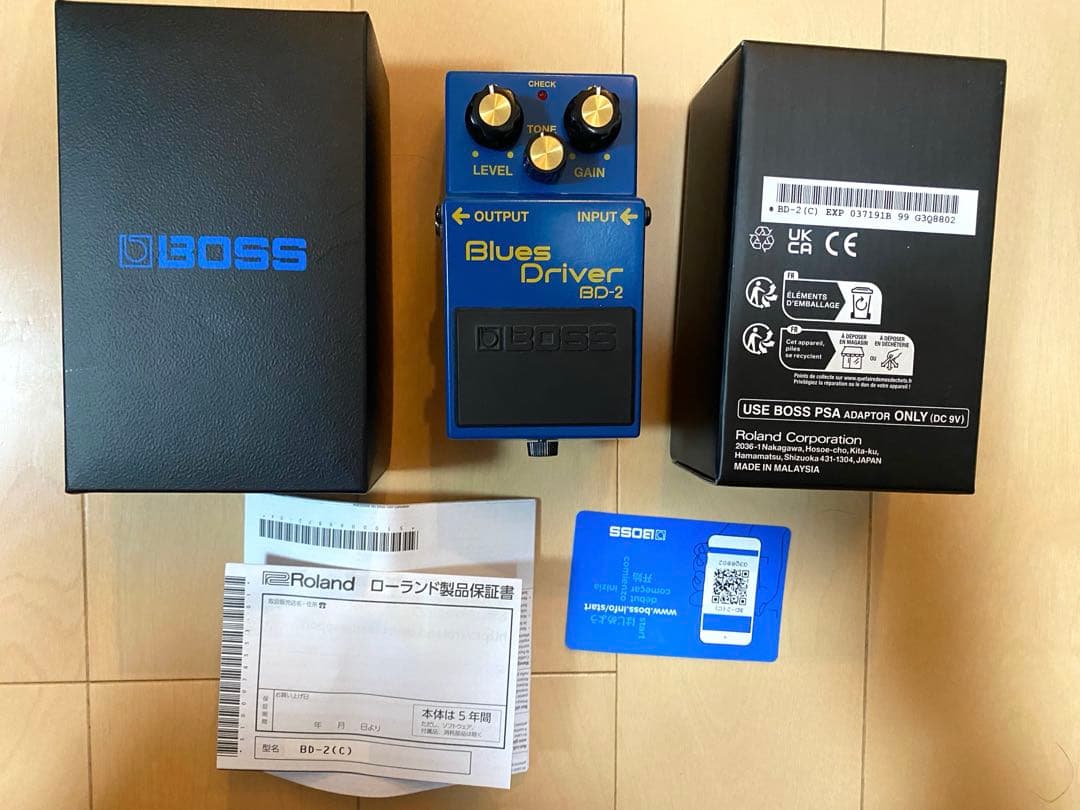 BOSS Blues D BD-2 裏面マジックテープ BOSS Blues D BD-2 裏面マジックテープ BOSS Blues D BD-2 裏面