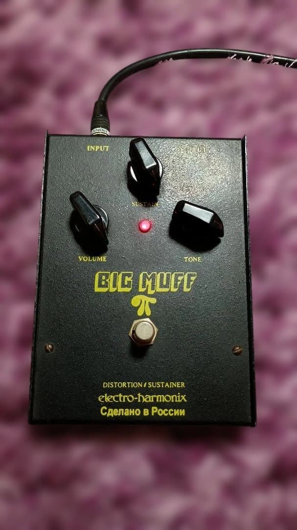 electro-harmonix BIG MUFF　黒マフ ロシア製 Electro-Harmonix Black Russian Big Muff Pi – Chicago Music Exchange