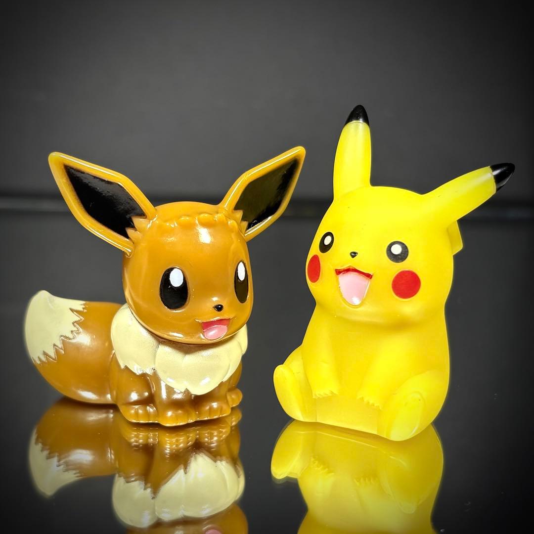 希少】 ポケモン ソフビ フィギュア ピカチュウ イーブイ Pokémon