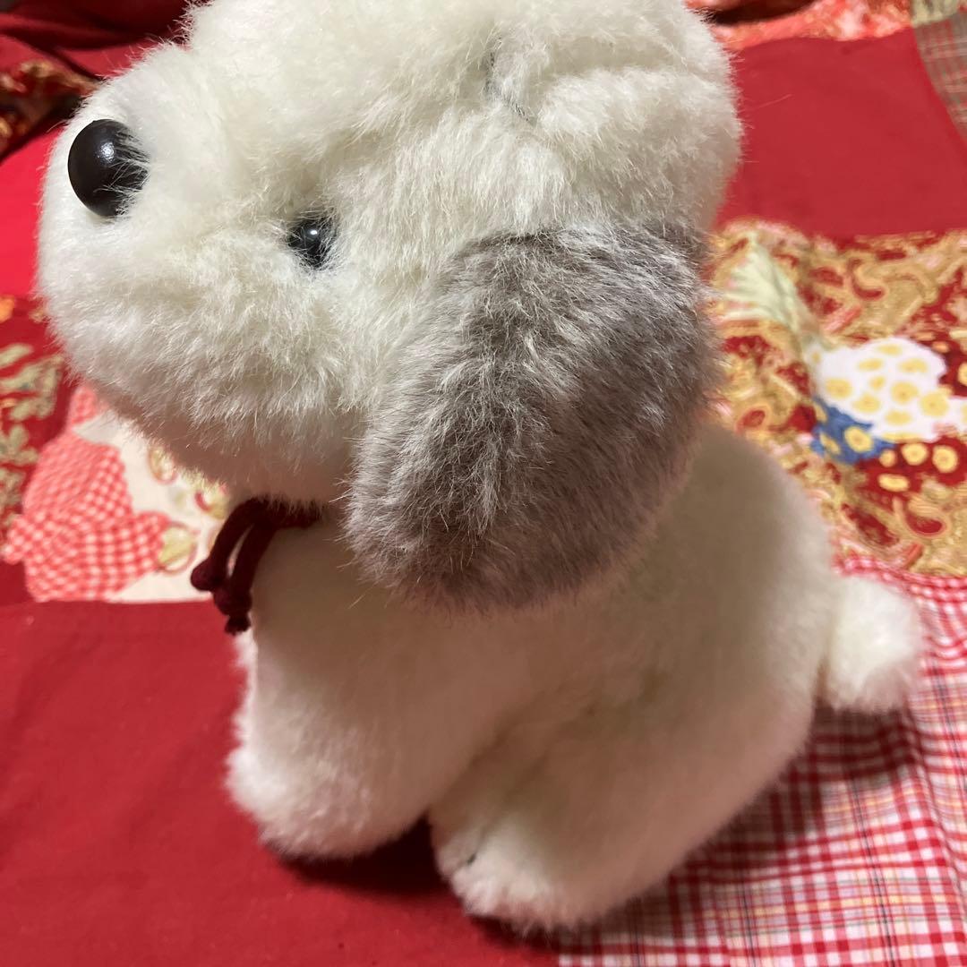 レトロぬいぐるみ犬うめ吉ぬいぐるみ お座り犬 レトロ - メルカリ