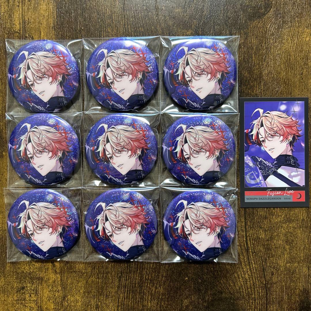 にじさんじ IMPACT 月組 セラフ・ダズルガーデン　ランダムキラキラ缶バッジ セラフ・ダズルガーデン IMPACT 缶バッジ 月組｜Yahoo!フリマ（旧