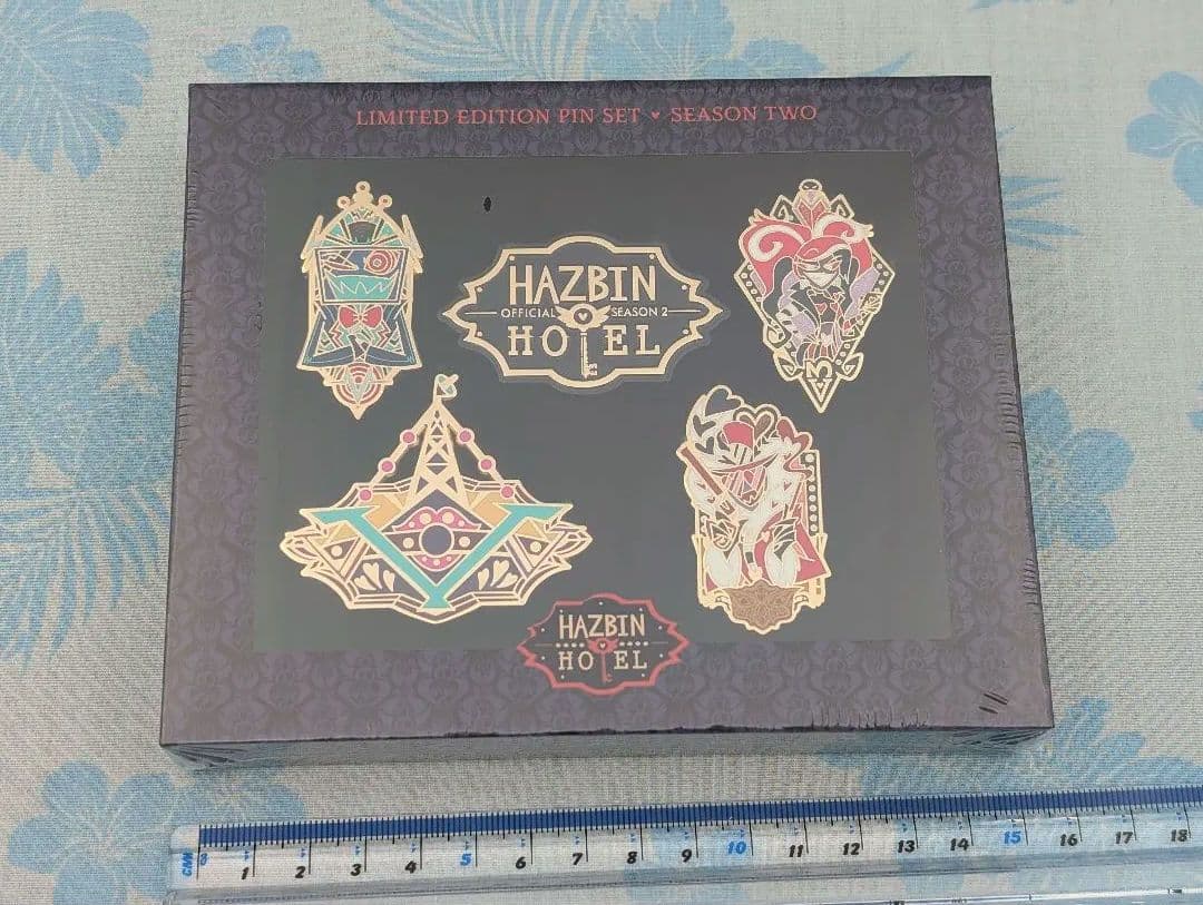 ピンズ・ピンバッジ・缶バッジ Hazbinhotel S2 Exclusive 5pin Box set ✨Hazbin Hotel Card Booster Pack - 2nd Edition - New/Factory