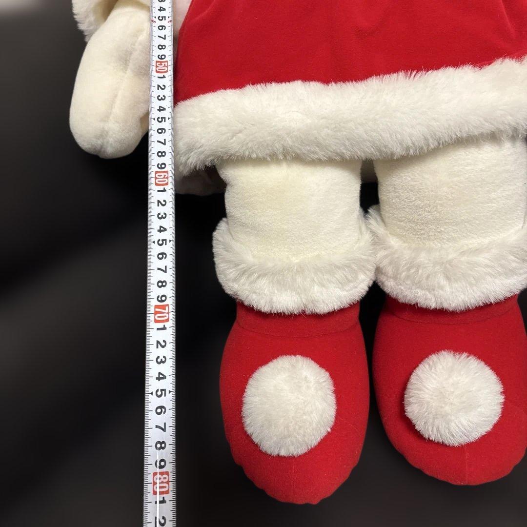 激レア サンタ クリスマス キティ 巨大ぬいぐるみ 花飾り 起床 1998年
