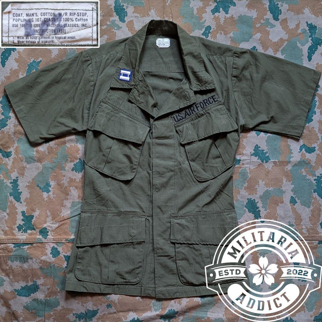 [アメリカ軍] ジャングルファティーグ 70s OG107 ベトナム戦争 古着 楽天市場】「70s DEADSTOCK U.S.ARMY JUNGLE FATIGUE JACKET 4th」X