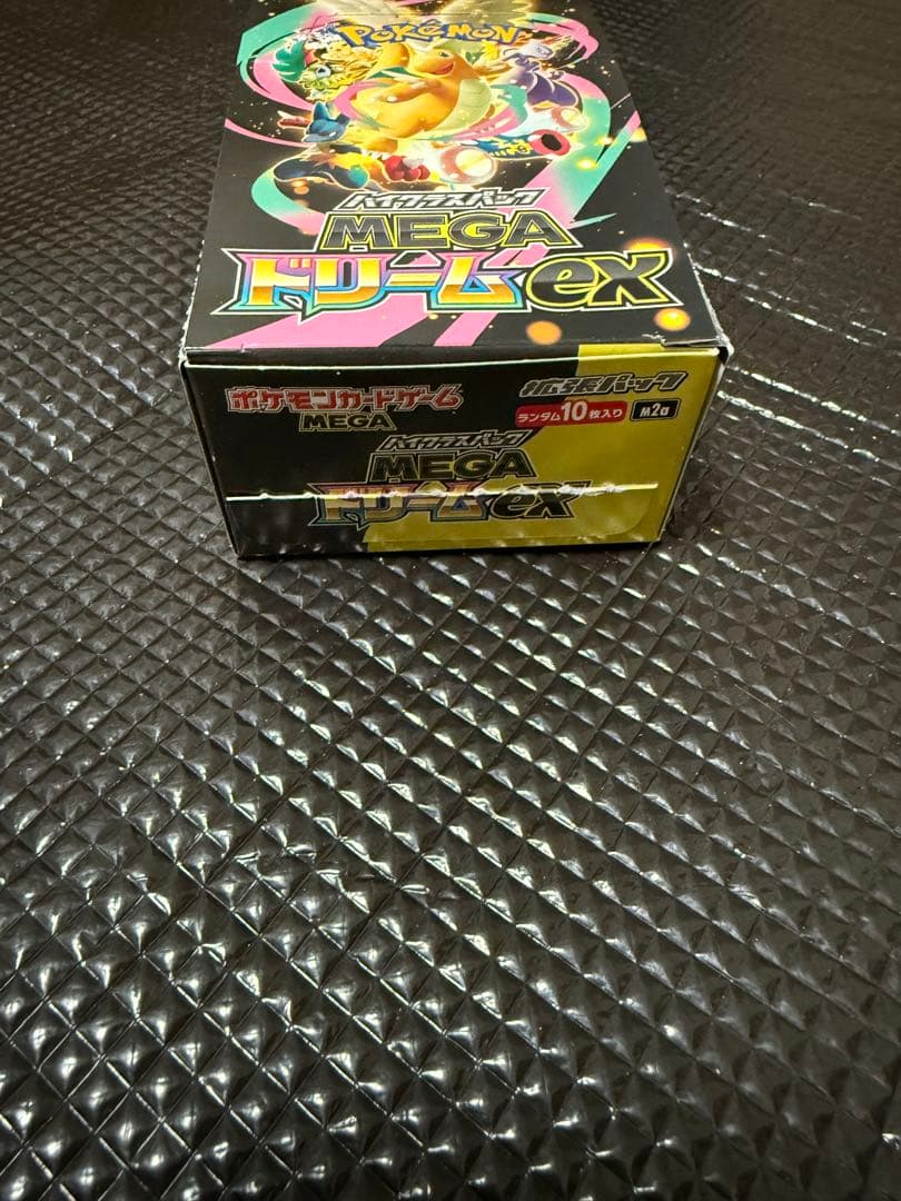 ポケモンカードゲーム MEGA ドリームEX 1BOXシュリンクベリベリ無し