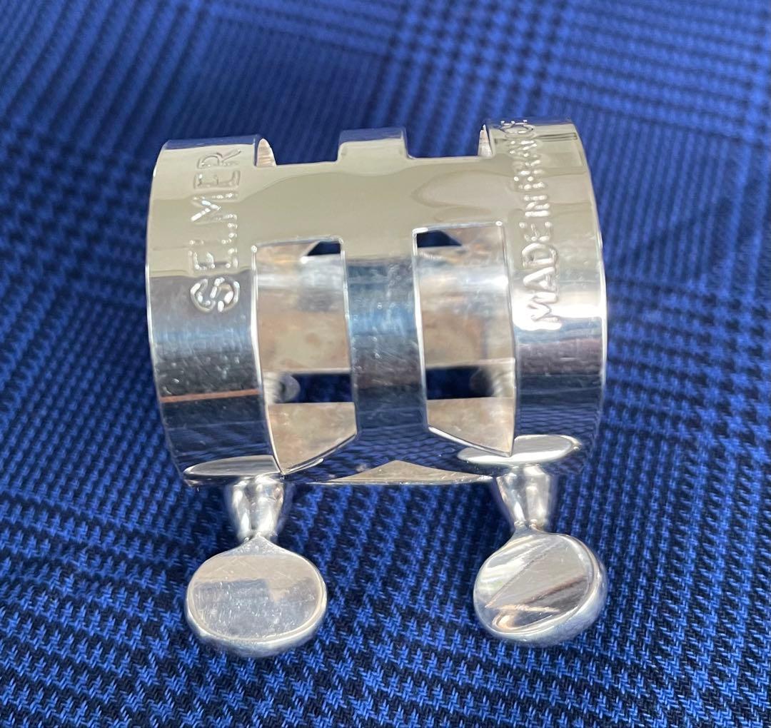 セルマー製リガチャー テナーサックスメタル用（値下げしました。） Amazon.co.jp: SELMER テナーサックス用リガチャー旧タイプOLD2本締め