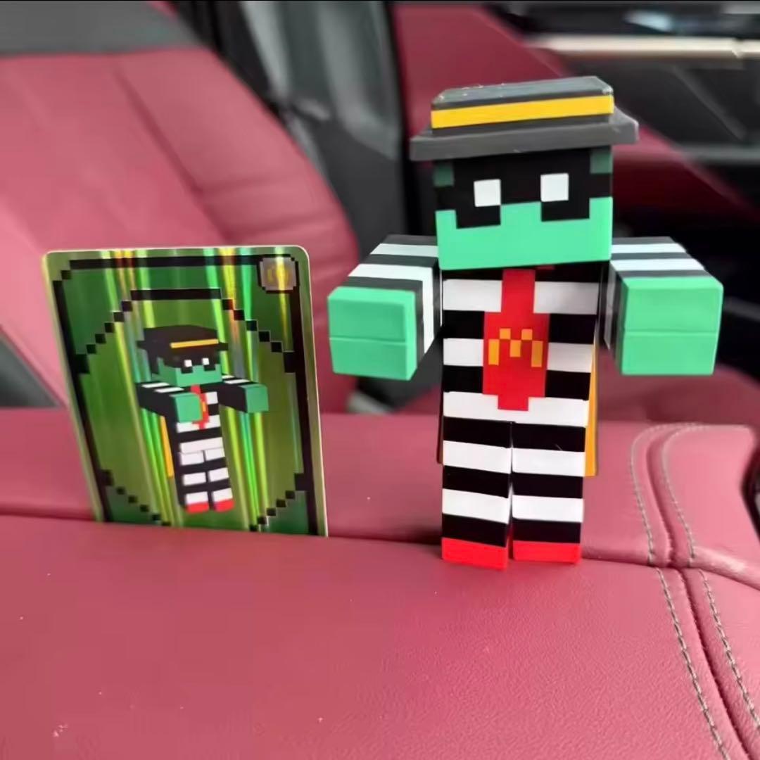 新品未開封】 マクドナルド マイクラコラボ フィギュアコンプリート6