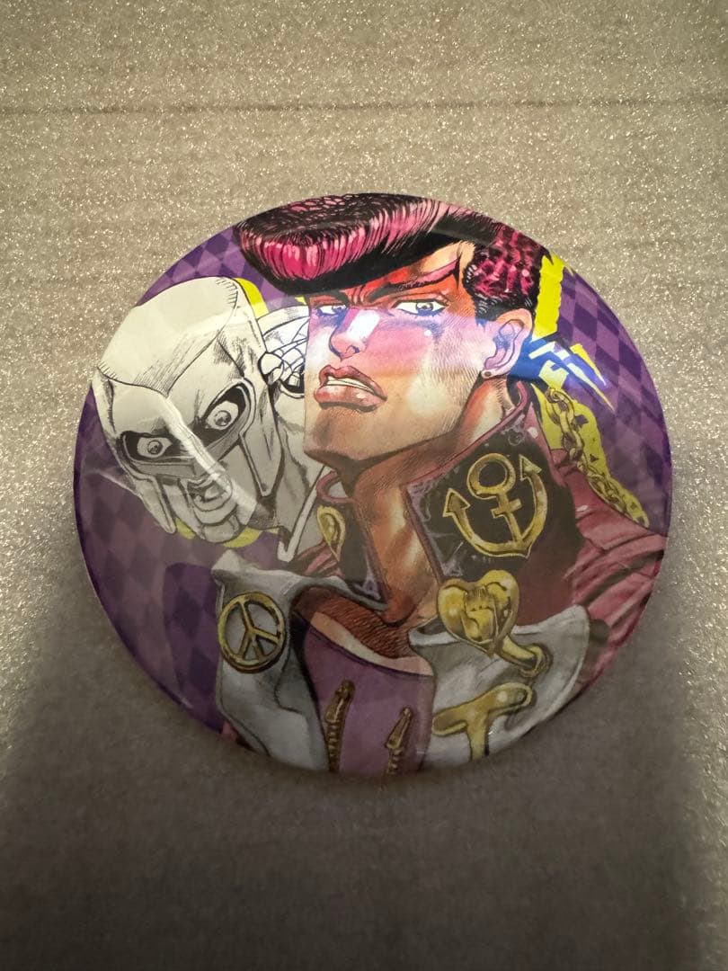 荒木飛呂彦原画展 ジョジョ展 in S市杜王町 2017 缶バッジ 東方仗助 激レア！荒木飛呂彦原画展 ジョジョ展 in S市杜王町 B2ポスター 東方