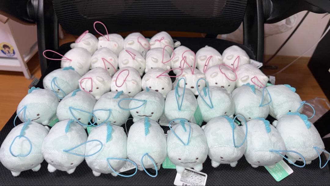 【新品】すみっコぐらし うつぶせゴムひも付きぬいぐるみマスコット 104個セット すみっコぐらし うつぶせゴムひも付きマスコット part2 - メルカリ