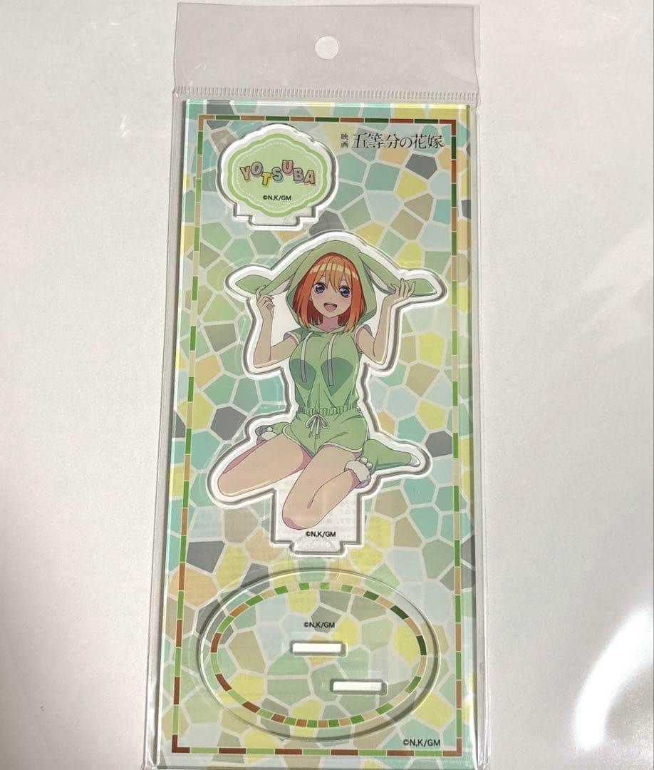 五等分の花嫁 映画 中野四葉 アクスタ アクリルスタンド 未開封 - メルカリ