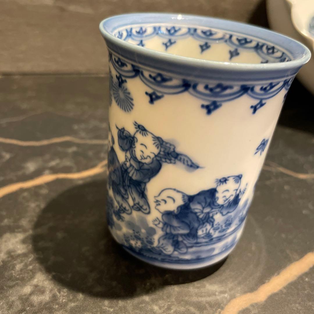 未使用 三川内焼 平戸松山 手描き 祥瑞蓋付 小丼碗 セット - メルカリ