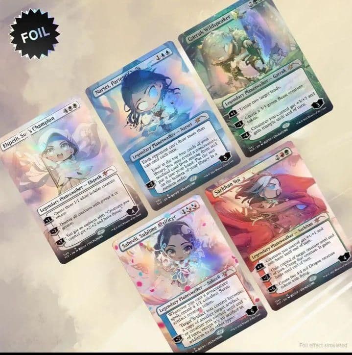 Secret Lair LI'L'ER WALKERS foil 未開封品 Secret Lair Li'l'est Walkers Mystery Boxes – Gatherers' Tavern