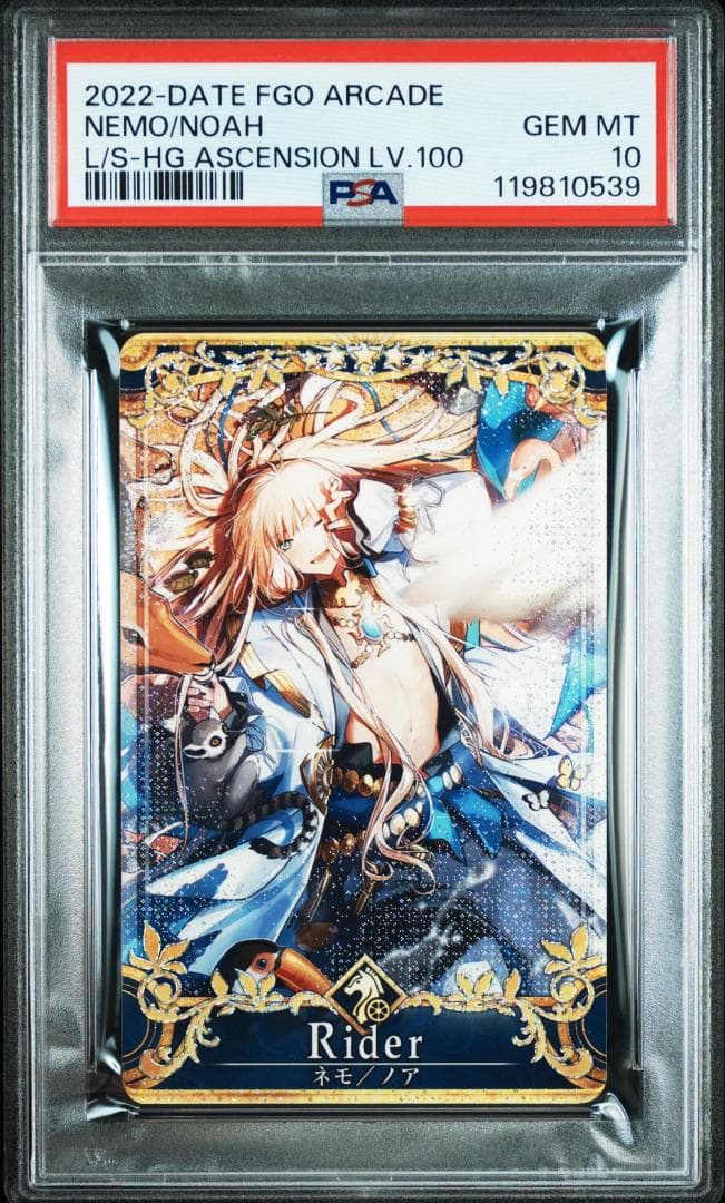 PSA10 ネモ/ノア　聖杯　LV100 フェイタル　FOIL　FGO maxresdefault.jpg