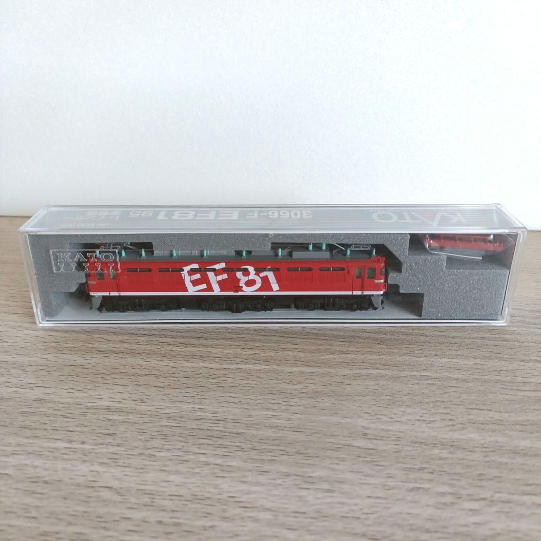 鉄道模型　カトー　 3066-F 　EF81 95 レインボー塗装機 N) 3066-F EF81 95 レインボー塗装機 | カトー | カト- 3066-F EF81 95