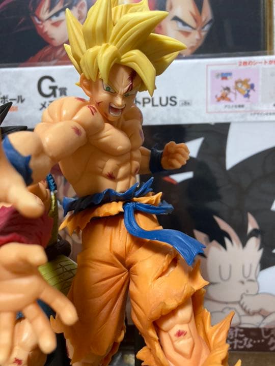 ドラゴンボールZ 孫悟空 & バーダック 親子かめはめ波バージョン 鳥山