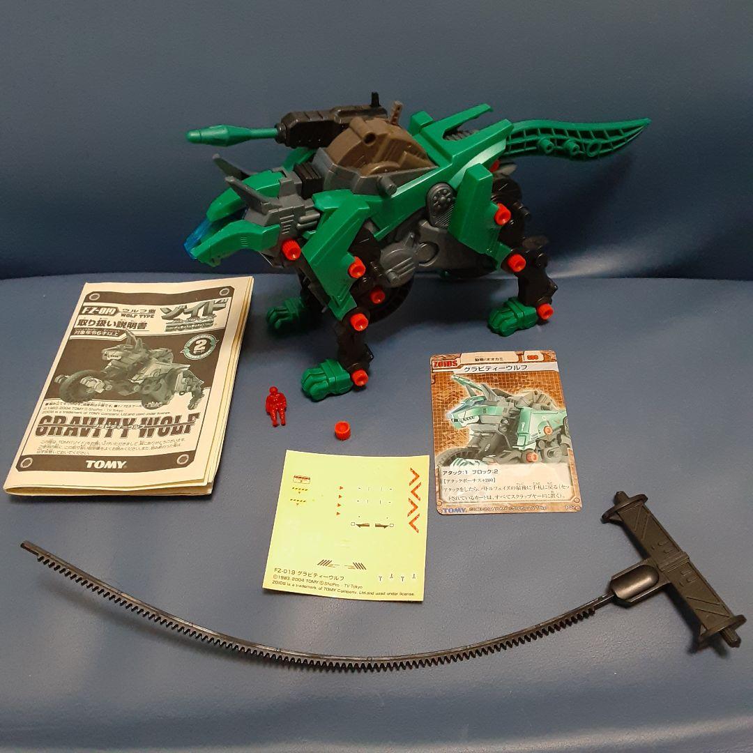 ゾイド グラビティーウルフ、サイクス、ザウラー - キャラクター