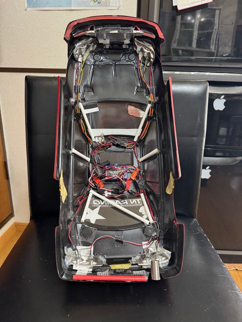 一番星様専用 スカイライン ER34 4dr ミラーマフラー 電飾付き - メルカリ