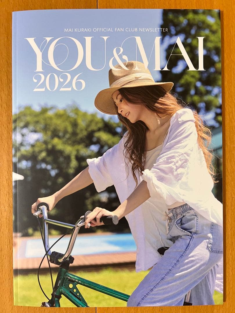 w*7様 倉木麻衣 ファンクラブ会報 YOU & MAI 2026 & ポストカ - メルカリ
