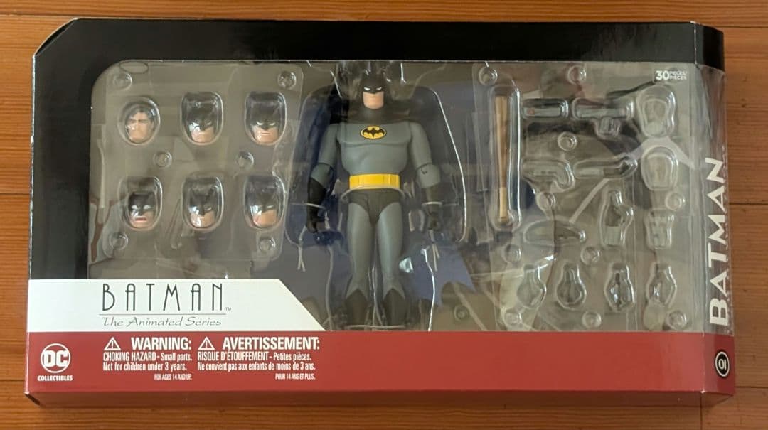 DC バットマン アニメイテッド エクスプレッションパック 台座欠品 バットマン アニメイテッド』 6インチ 【DC アクションフィギュア