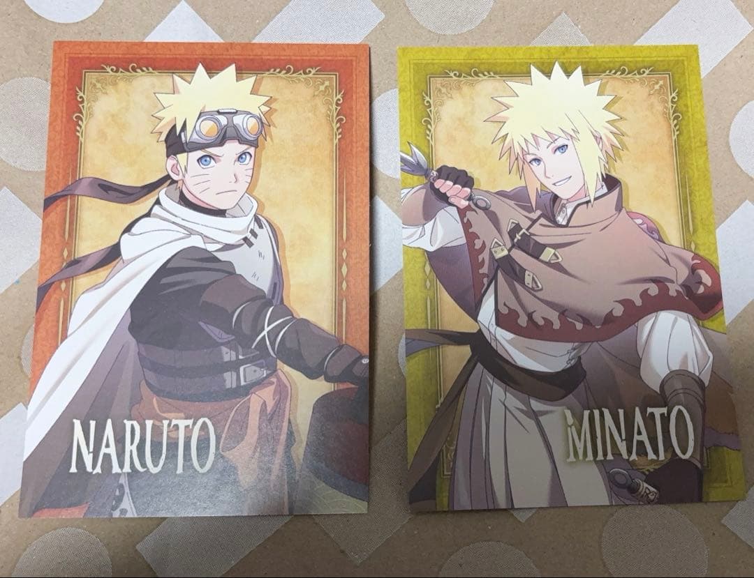 NARUTO ナルト・ミナト ポストカード - メルカリ