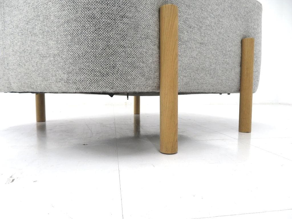 展示品 カリモク ドラドラ 北欧 オーク材 ソファ ラウンジチェア