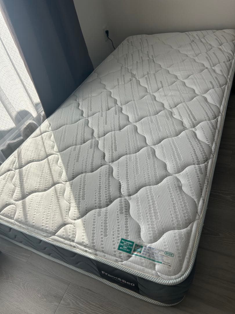 FranceBed TW-100スプリングマットレス シングル※１週間後出品終了 thum_106agpwa_mon_S.webp