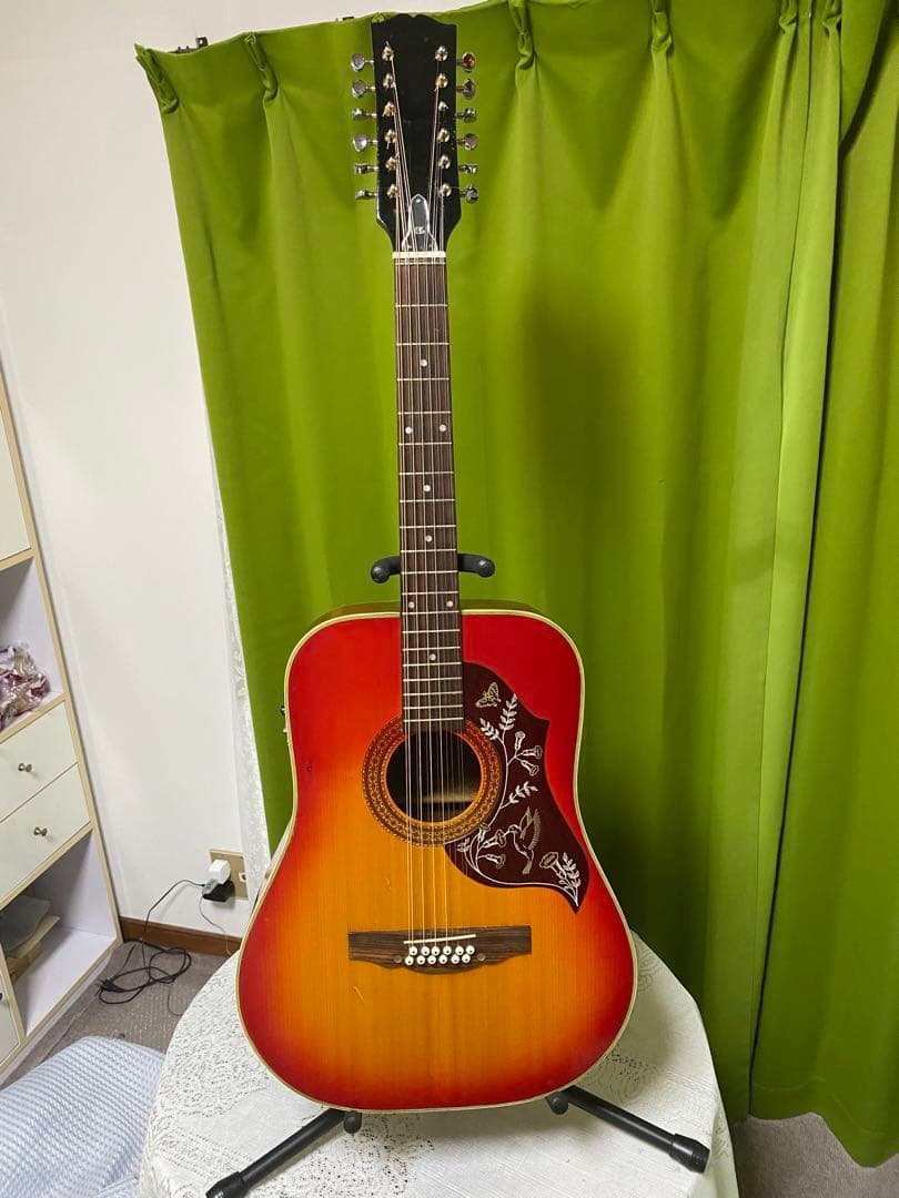 12弦でハミング！by Gibson ハミングバード12弦　エレアコ　音出し良好 138210-3.jpg