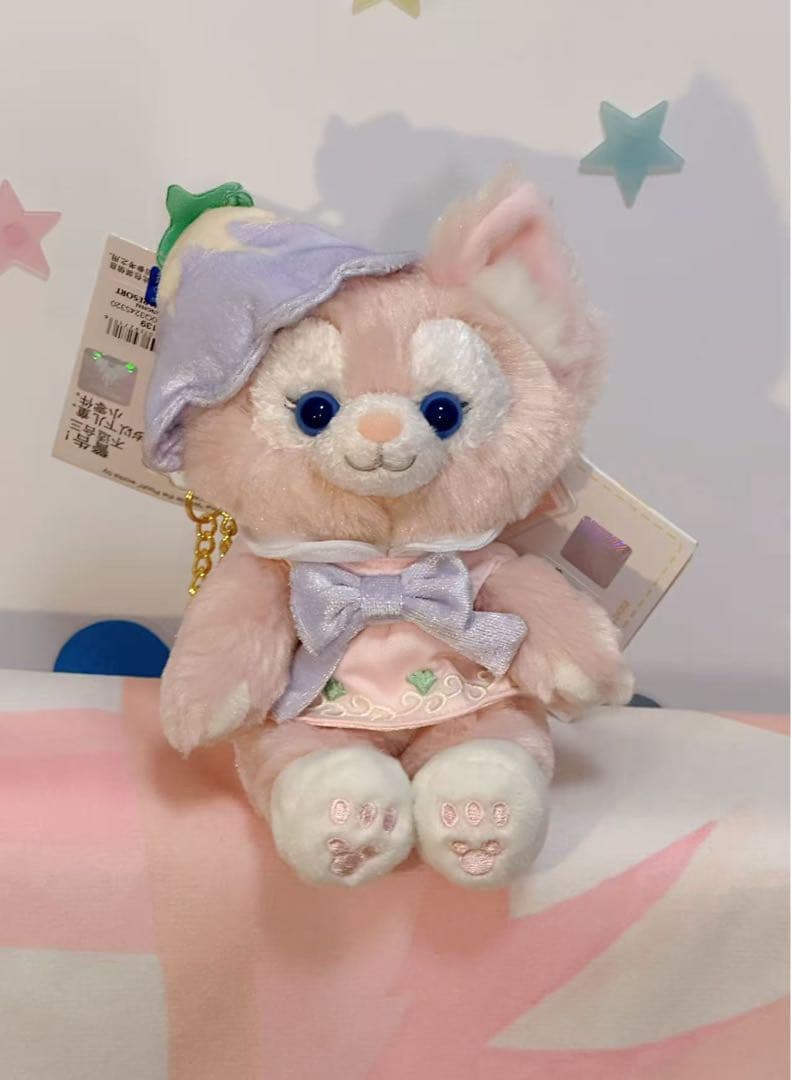 お顔厳選 上海ディズニー 虹 カラフル リーナベル ぬいぐるみss5526