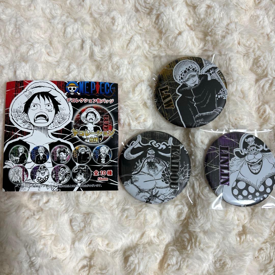 ONEPIECE ワンピース デコレクション缶バッジ 未使用 - メルカリ