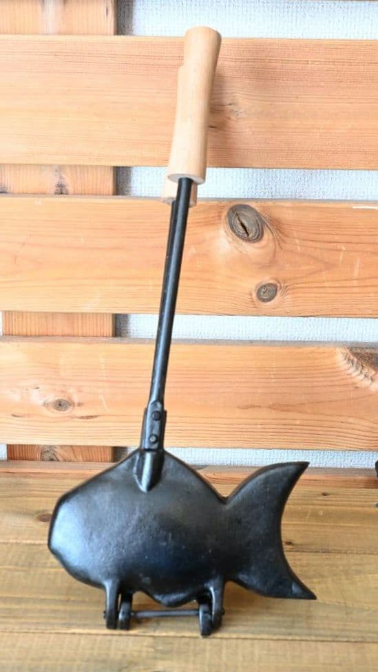 美品【OIGENオイゲン及源 盛栄堂】たい焼き器一丁焼き天然 OIGEN タミさんのたい焼器 | ライトアップオンラインストア