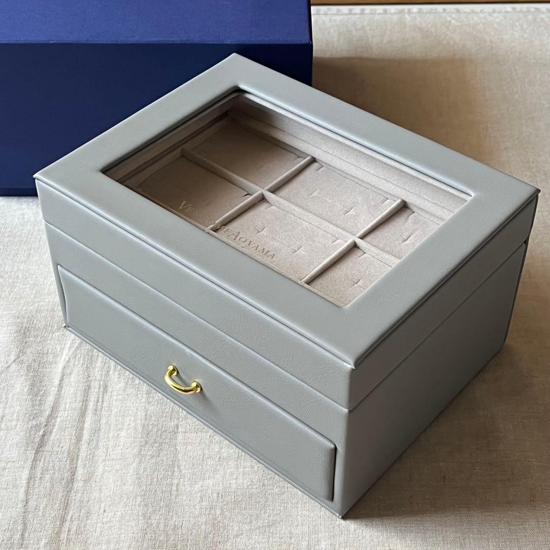 ヴァンドーム青山 ジュエリーボックス 非売品 グレージュ 未使用品