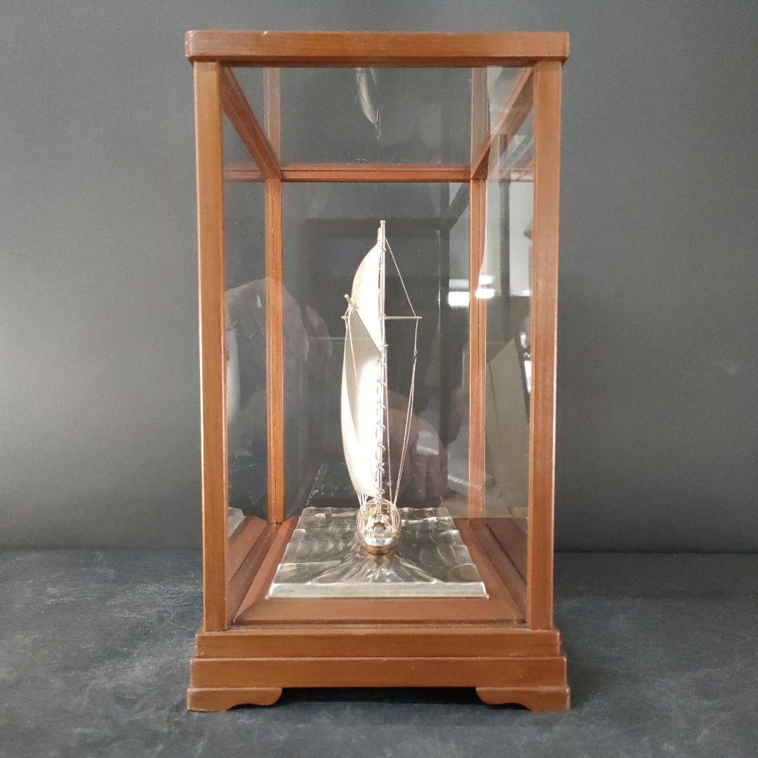 B27-1/STERLING 960/銀製ヨット 置物/オブジェ/銀船 - メルカリ