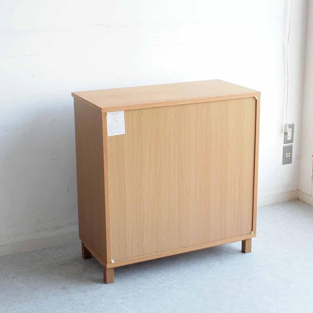 無印良品/MUJI オーク材 ガラスキャビネット ZR24425 - メルカリ