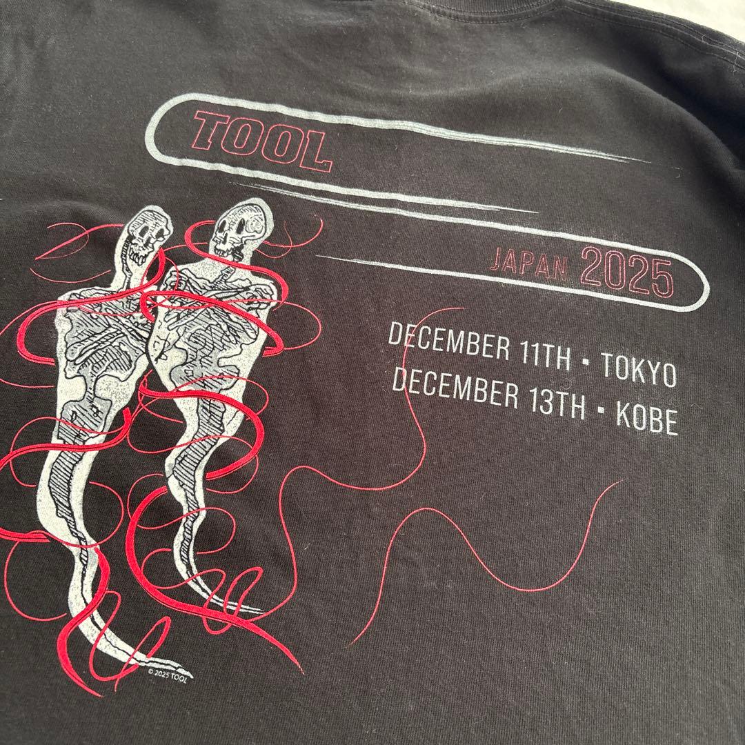 美品】TOOL JAPAN TOUR2025 日本ツアーTシャツL - メルカリ