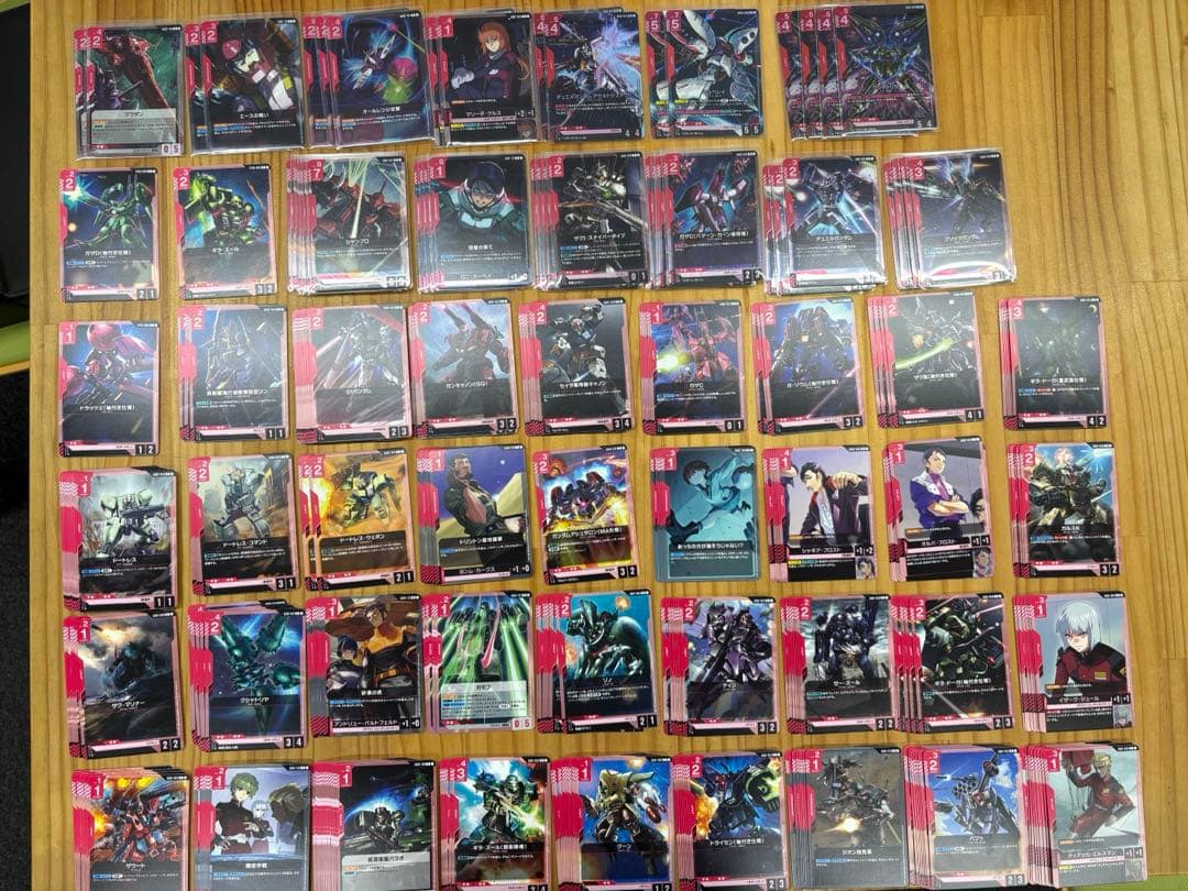 阿*渉様 【ガンダムカードゲームまとめ売り】赤セット　クシャトリヤ・キュベレイL 阿*渉様 【ガンダムカードゲームまとめ売り】赤セット クシャトリヤ