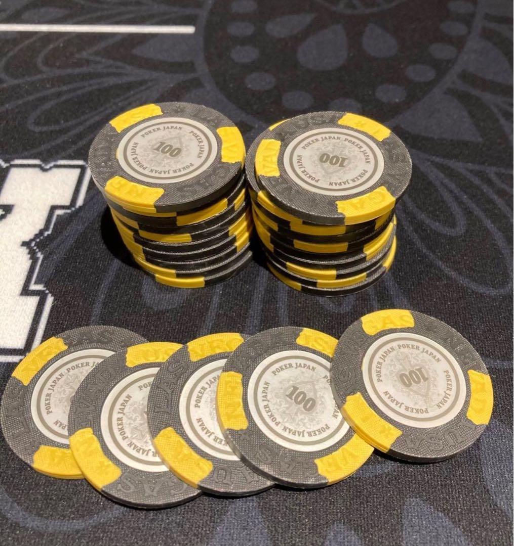 ラスベガスネバダ クレイポーカーチップ 新品 25枚セット - メルカリ