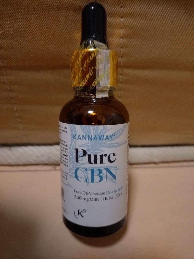 その他 KANNAWAY Pure CBN 300mg 30ml CBN 配合商品 – CBD by CannaTech 公式ストア