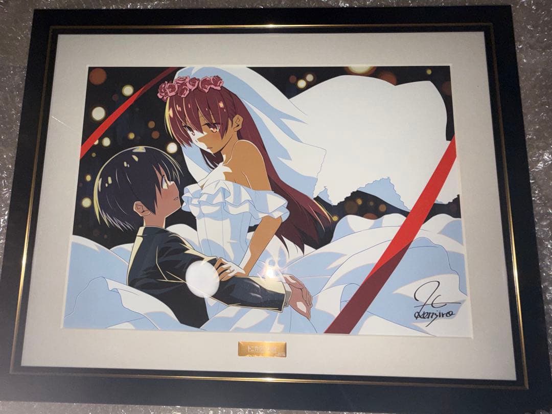 トニカクカワイイ 由崎司 由崎星空 複製原画 TVアニメ「トニカクカワイイ」より「由崎司」が白無垢姿で立体化