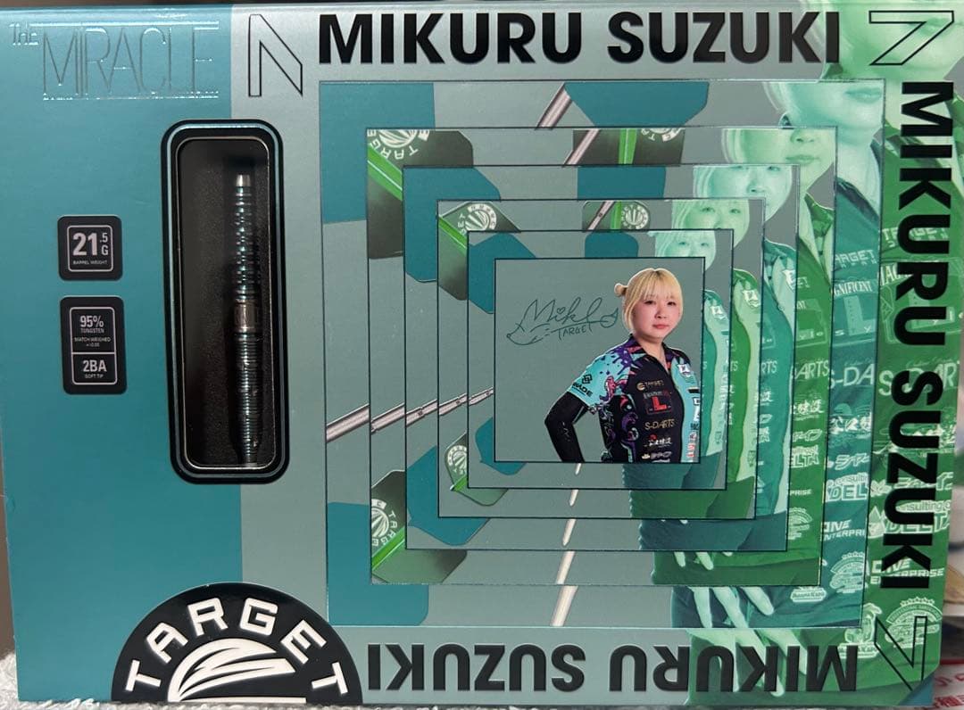 TARGET THE MIRACLE G7 2BA 鈴木未来選手モデル Amazon | Target Japan(ターゲットジャパン)THE MIRACLE GEN7 鈴木未来