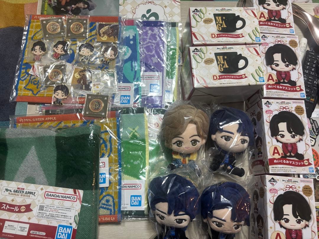 【新品】Mrs.GREEN APPLE　一番くじ　まとめ売り　ミセス ローソンで一番くじ「Mrs. GREEN APPLE」第2弾が8月30日（土）より販売