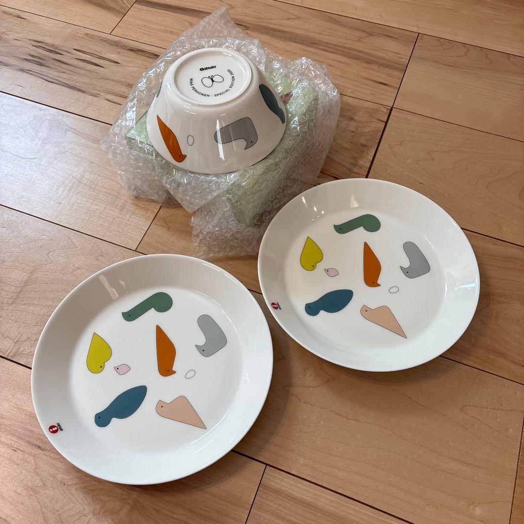 birdsイッタラ×ミナペルホネン☆2020バード別注プレート＆ボウル