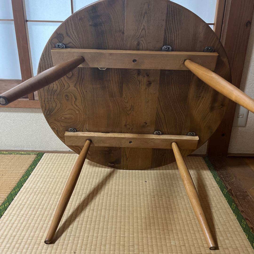アーコール ERCOL ヴィンテージ 円形 ラウンドセンターテーブル