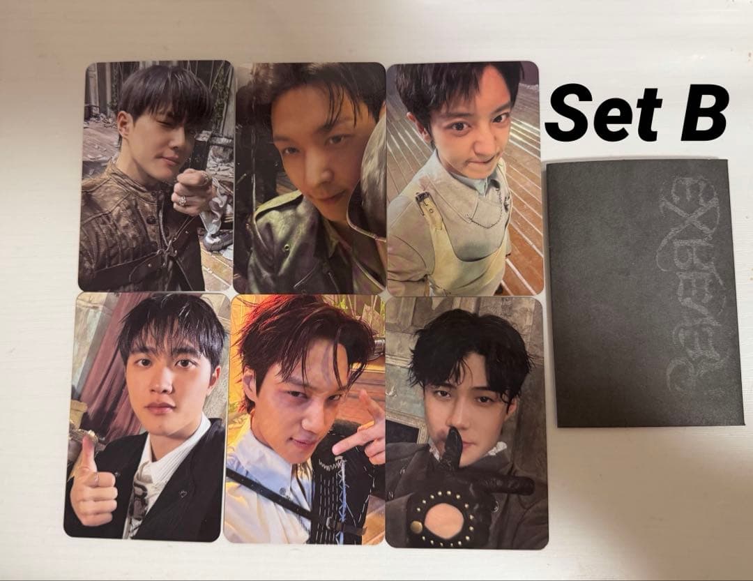 EXO REVERXE EX-VISION 封入トレカ6枚 Set B - メルカリ