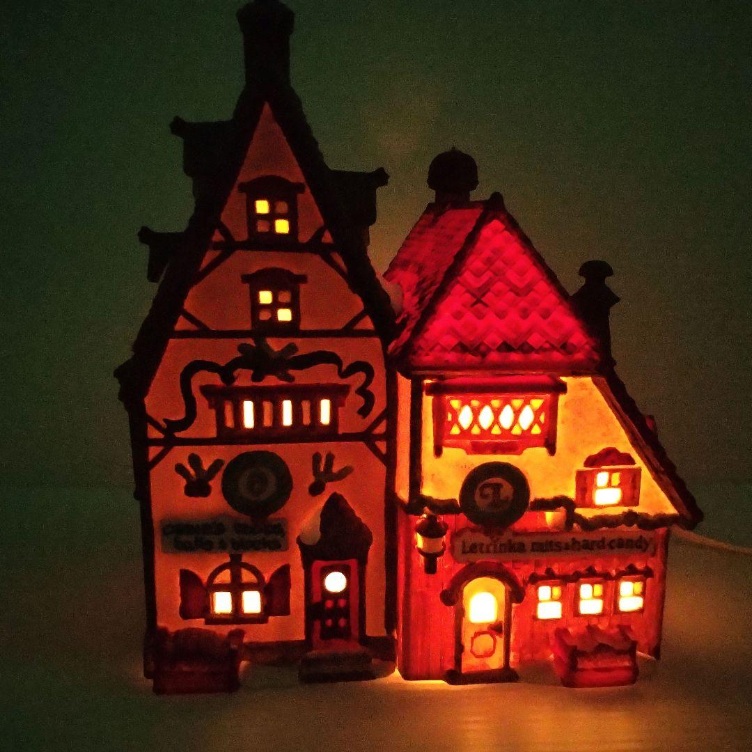 クリスマス ハウス ライト オブジェ クリスマス飾り Department56 Department 56 デパートメント56 インテリア ライトハウス エッジ