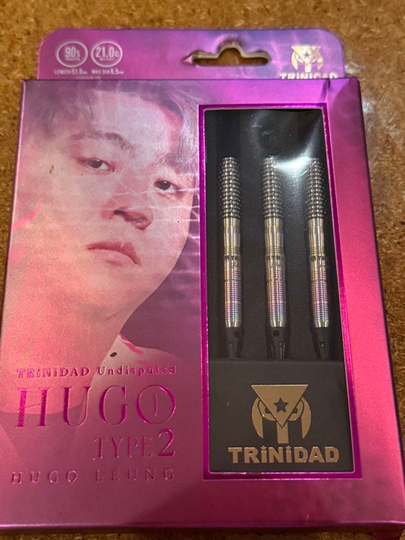 【新品未使用】TRINIDAD HUGO TYPE2 ダーツ 21g TRiNiDAD(トリニダード) Undisputed HUGO Type2(ヒューゴ タイプ2) 2BA