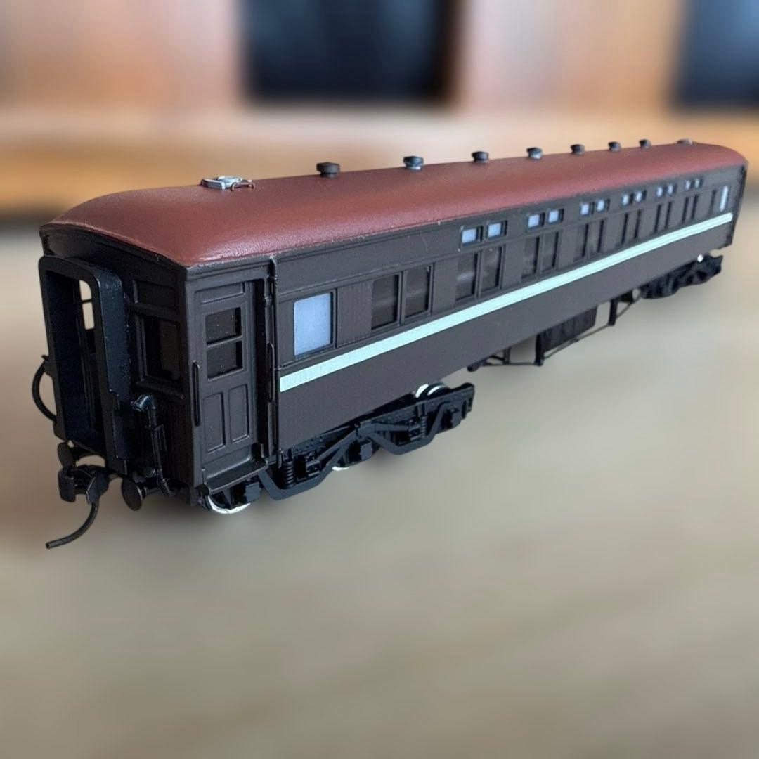 HOゲージ スイネ10016? ブラウン客車モデル トミックス TOMIX HOゲージ HO-5020 国鉄客車 オハネ17形(電気暖房