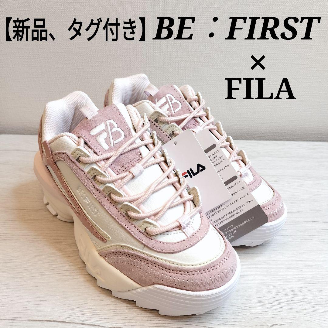 BE:FIRST/ FILA ビーファースト/フィラ厚底スニーカー - メルカリ
