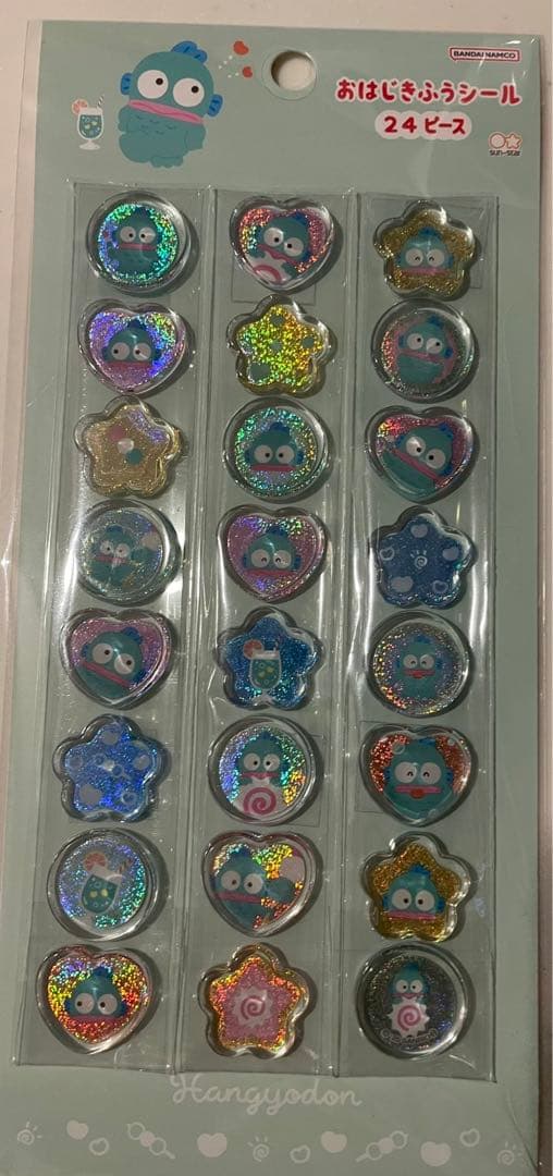 ボンボンドロップシールウォーターシールおはじき風シールの7点まとめ